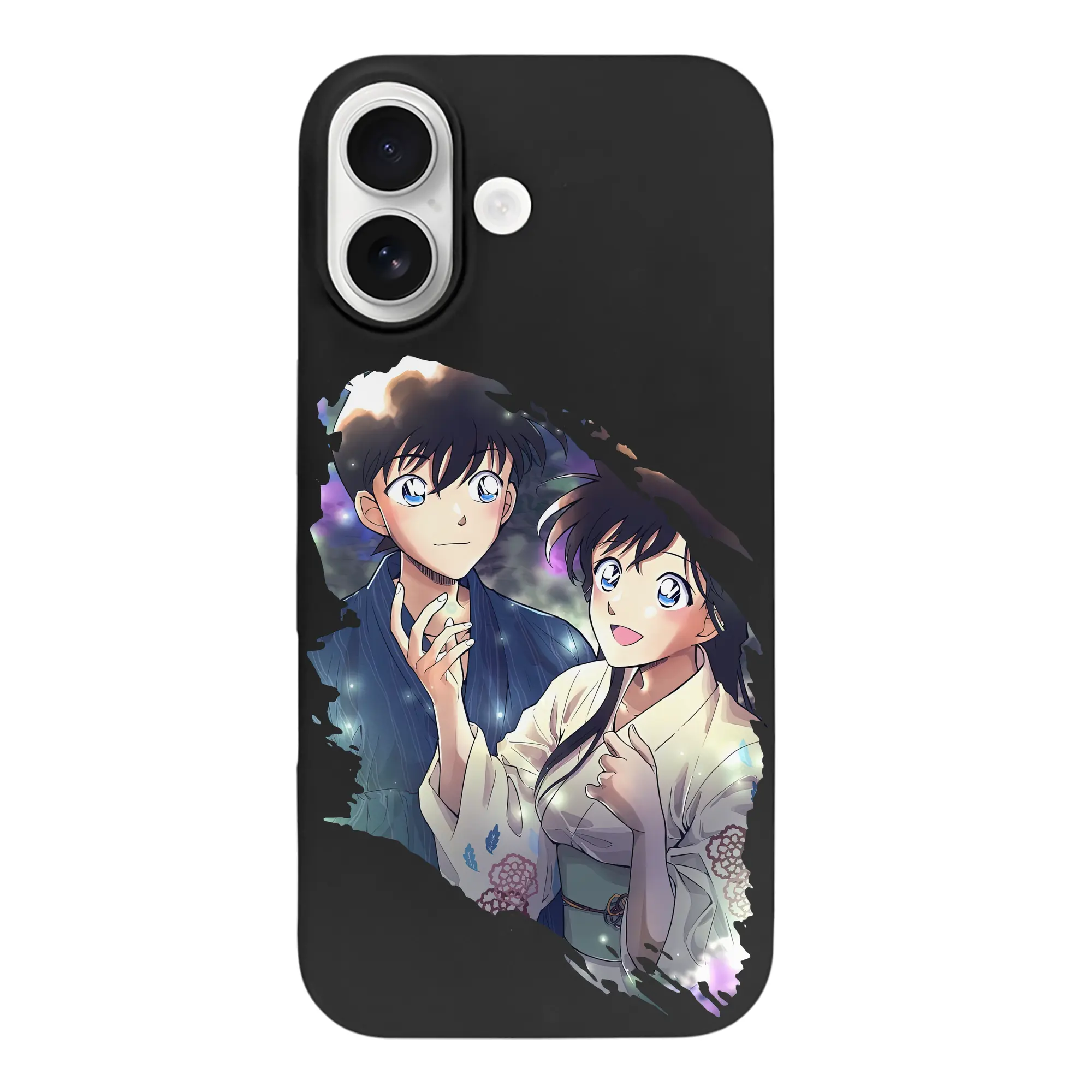 名探偵コナン グッズ 江戸川 コナン - iPhone 17 シリーズ シリコンケース 薄型 耐衝撃 指紋防止 ソフトタッチカバー 精密フィット 傷防止 保護ケース iPhone 17/17 Air/17 Pro/17 Pro Max 対応